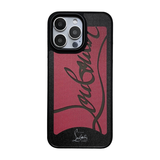 Red Bottom iPhone Case